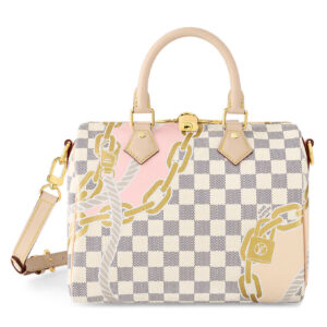 Louis Vuitton Speedy Bandouliere 25 N40473 White