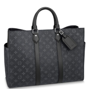 Louis Vuitton Sac Plat 24H M46451 Black