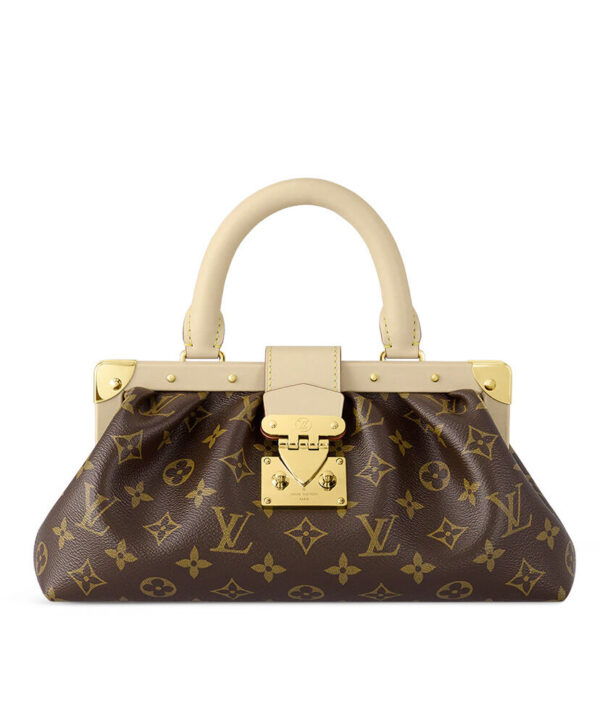 Louis Vuitton Monogram Clutch M46544 Brown