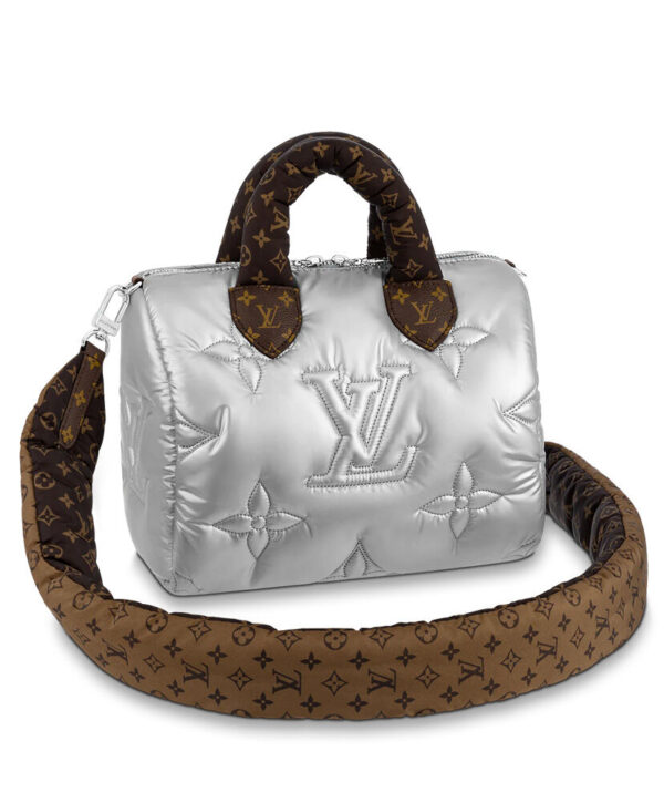 Louis Vuitton Speedy Bandouliere 25 M20973 Silver