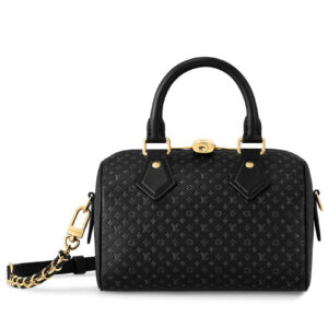 Louis Vuitton Speedy Bandouliere 20 M22286 M22595 Black