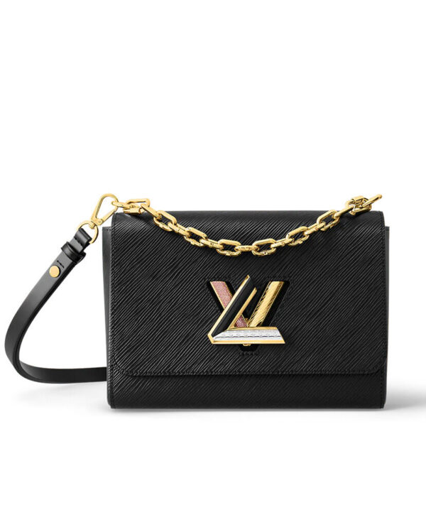 Louis Vuitton Twist MM M21031 M21032 Black