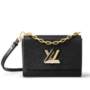 Louis Vuitton Twist MM M21031 M21032 Black