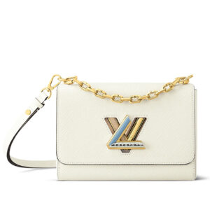 Louis Vuitton Twist MM M21031 M21032 Cream