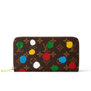 Louis Vuitton LV x YK Zippy Wallet M81864 Brown