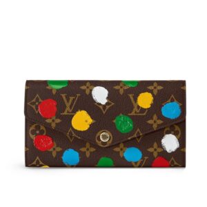 Louis Vuitton LV x YK Sarah Wallet M81980 Brown