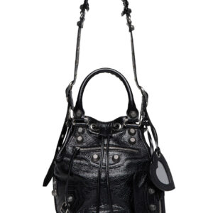 Balenciaga Le Cagole Small Bucket Bag Black