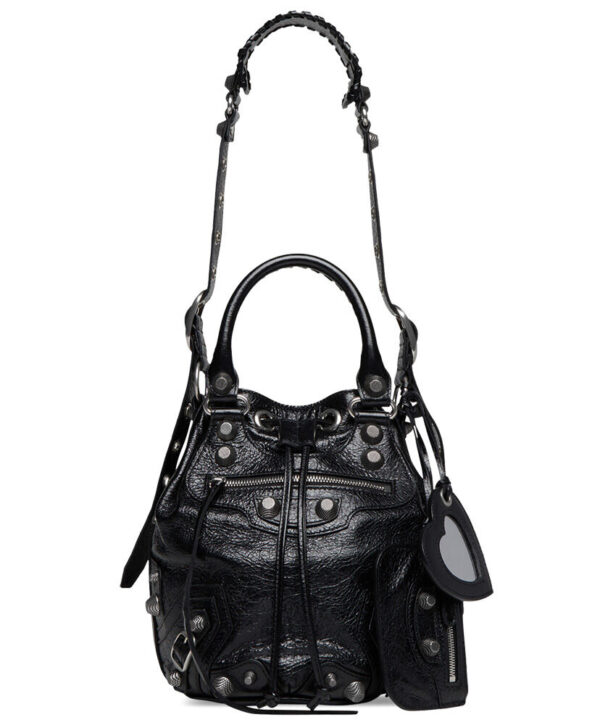 Balenciaga Le Cagole Small Bucket Bag Black