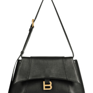 Balenciaga Downtown Small Shoulder Bag Black