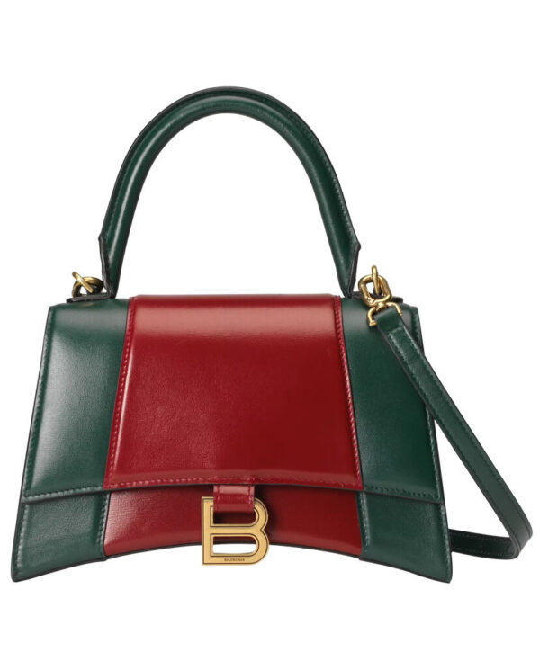 Balenciaga x Gucci The Hacker Project Small Hourglass Bag Red