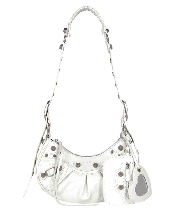 Balenciaga Le Cagole XS Shoulder Bag White