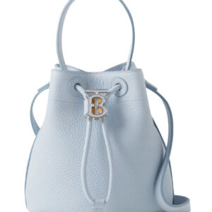 Burberry Mini TB Bucket Bag Blue