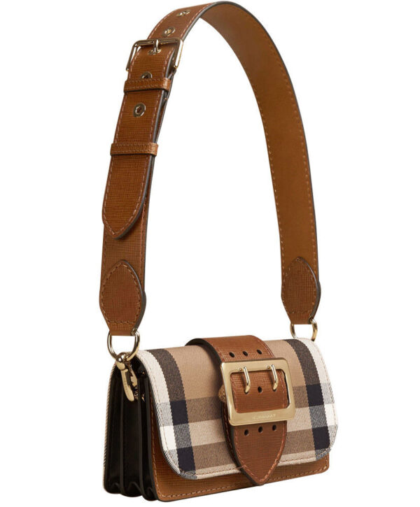 Burberry Small Buckle Crossbody Bag Coffee