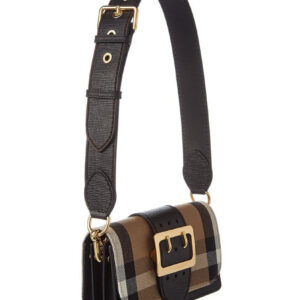 Burberry Small Buckle Crossbody Bag Black