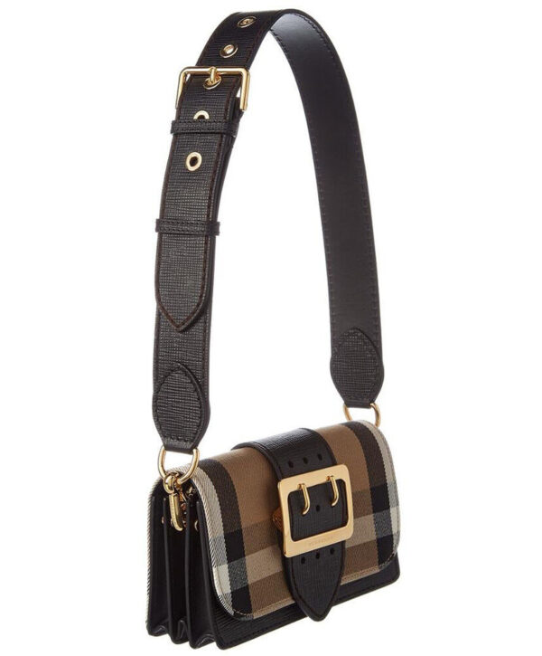 Burberry Small Buckle Crossbody Bag Black