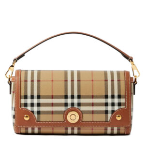 Burberry Top Handle Note Bag Coffee