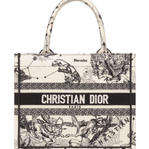 Christian Dior Small Dior Book Tote Cream