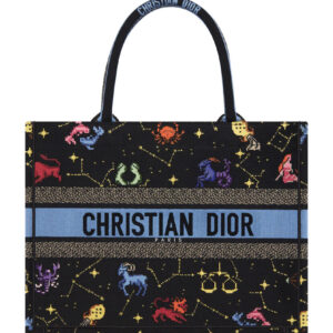 Christian Dior Medium Dior Book Tote Black