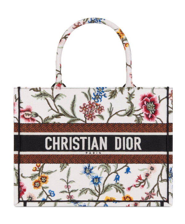 Christian Dior Medium Dior Book Tote White