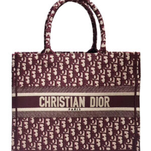 Christian Dior Small Book Tote bag Red