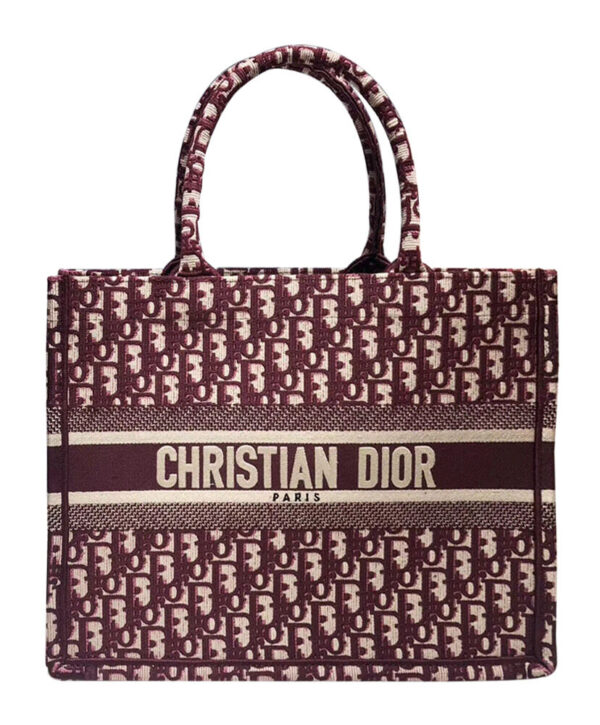 Christian Dior Small Book Tote bag Red