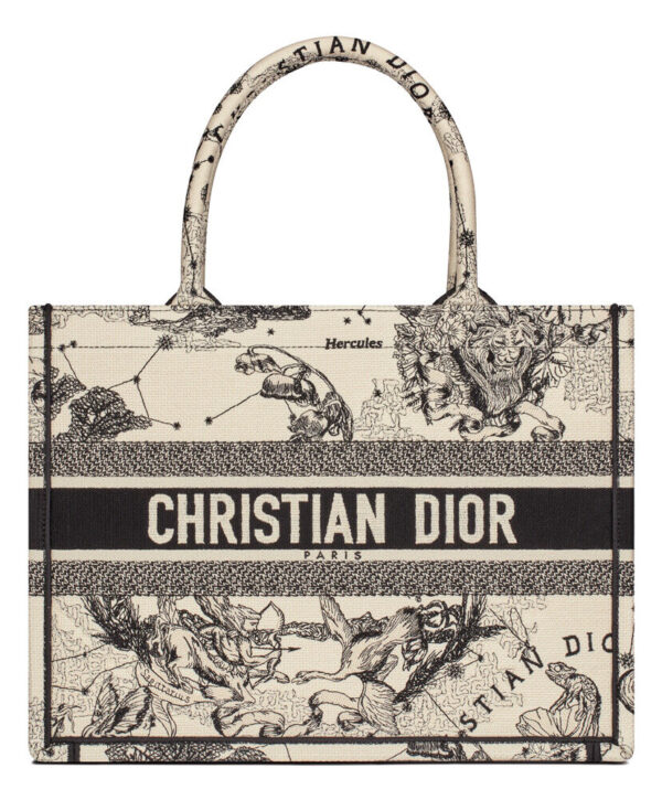 Christian Dior Medium Dior Book Tote Cream