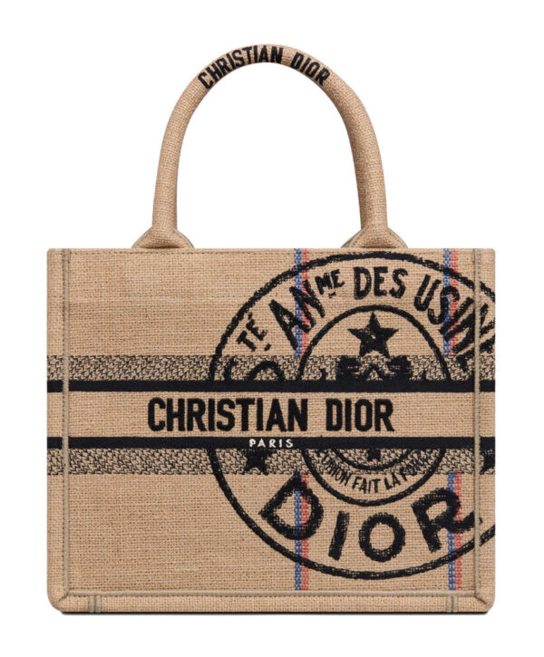 Christian Dior Small Book Tote Apricot