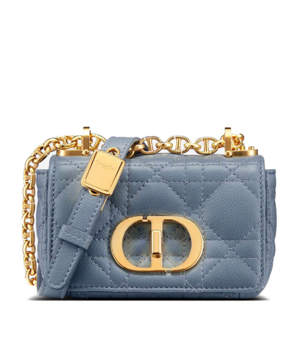 Christian Dior Micro Dior Caro Bag Blue