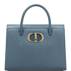 Christian Dior Large St Honore Tote Blue