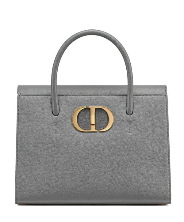 Christian Dior Large St Honore Tote Gray