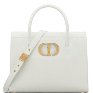 Christian Dior Large St Honore Tote Cream