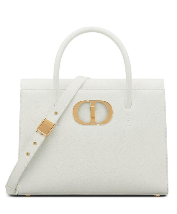 Christian Dior Large St Honore Tote Cream