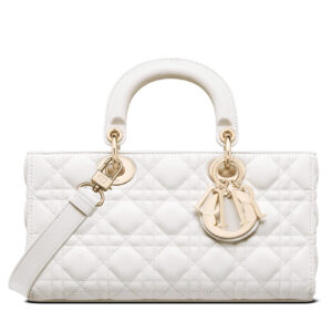 Christian Dior Lady D-Joy Bag White