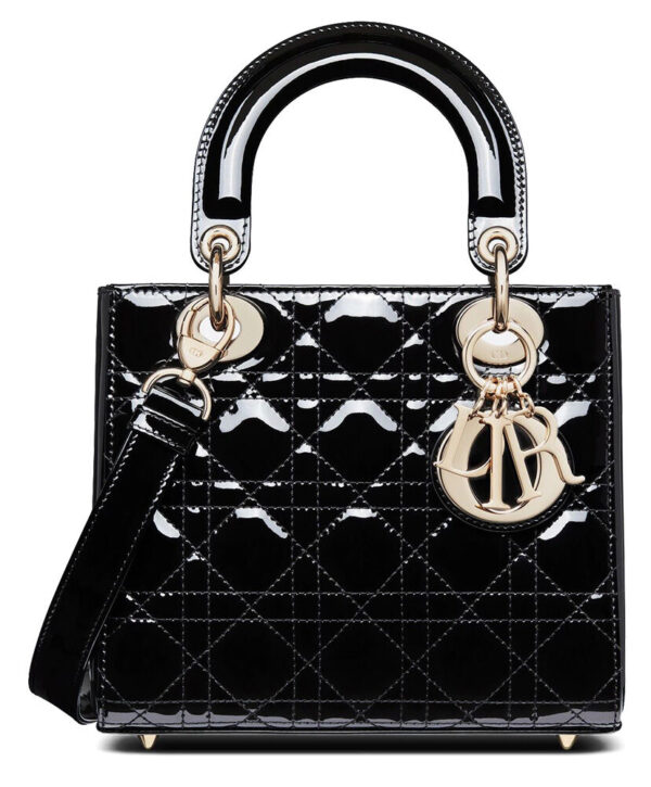 Christian Dior Small Lady Dior Bag Black