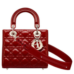 Christian Dior Small Lady Dior Bag Red