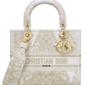 Christian Dior Medium Lady D-Lite Bag Golden