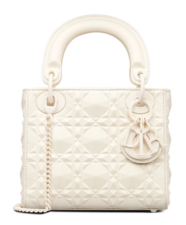 Christian Dior Mini Lady Dior Bag Cream