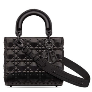 Christian Dior Small Lady Dior My Abcdior Bag Black