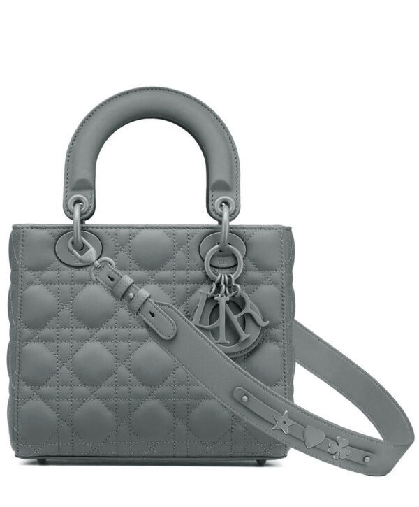 Christian Dior Lady Dior My Abcdior Bag Gray