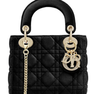 Christian Dior Mini Lady Dior Bag Black