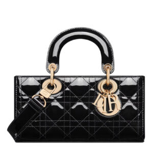 Christian Dior Small Lady D-Joy Bag Black