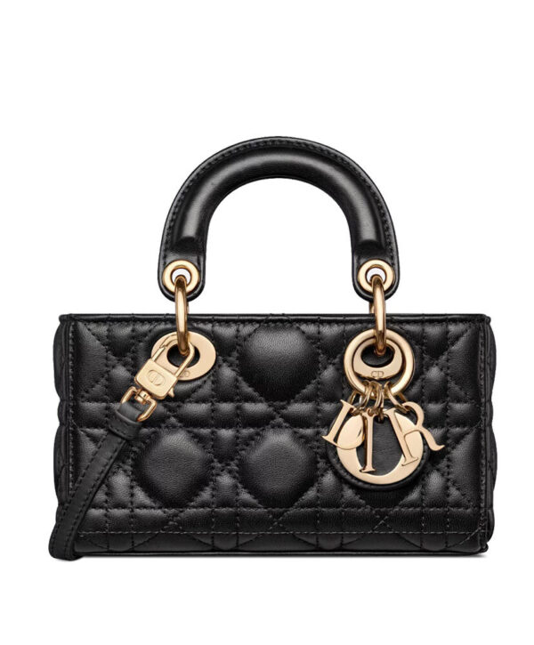 Christian Dior Micro Lady d-Joy Bag Black