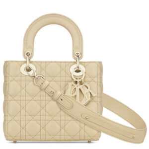 Christian Dior Lady Dior My Abcdior Bag Apricot