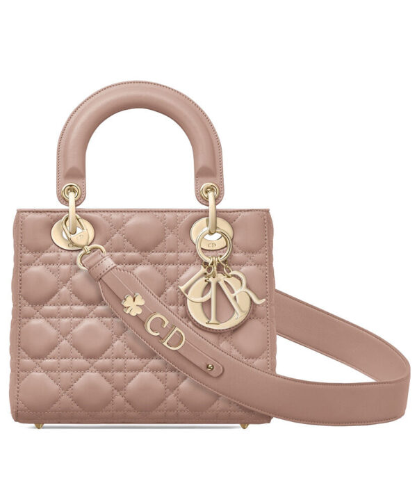 Christian Dior My ABCDior Lambskin Bag Apricot