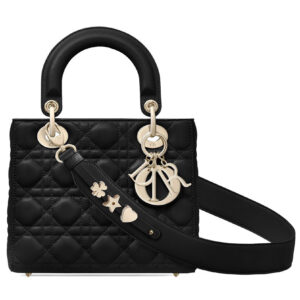 Christian Dior My ABCDior Lambskin Bag Black