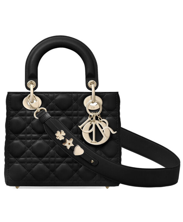 Christian Dior My ABCDior Lambskin Bag Black