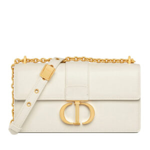 Christian Dior 30 Montaigne East-West Bag With Chain Cream