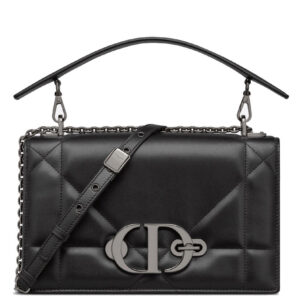 Christian Dior 30 Montaigne Chain Bag With Handle Black