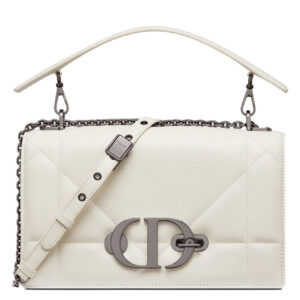 Christian Dior 30 Montaigne Chain Bag With Handle Cream