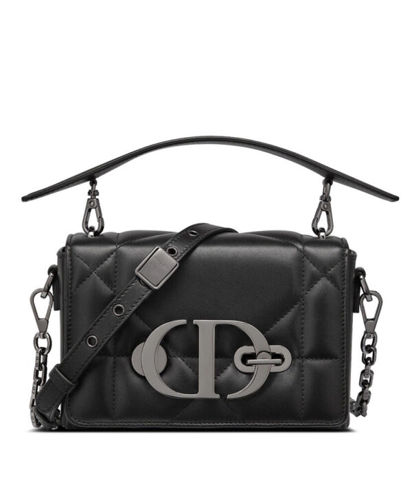 Christian Dior 30 Montaigne Box Bag With Handle Black